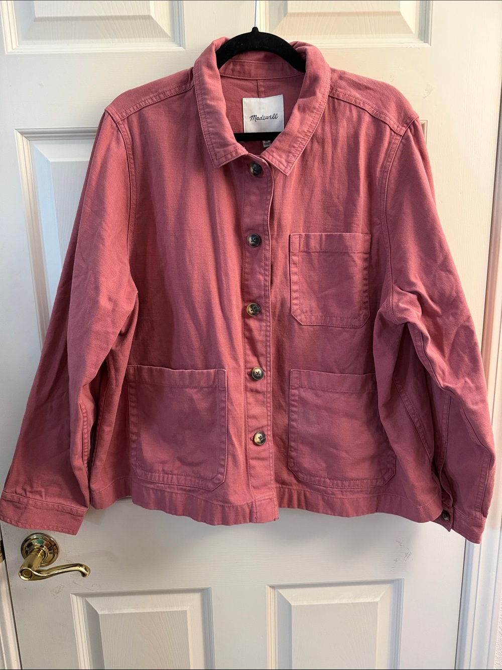 Madewell Dusty Rose Utility Jacket